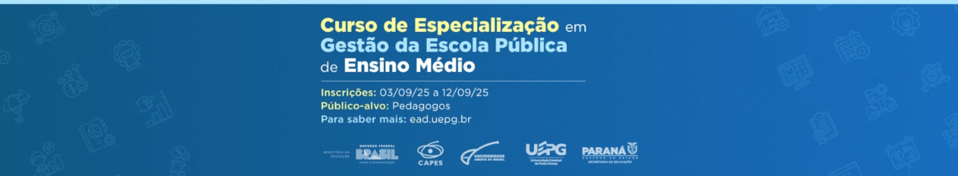 Banner Curso de Especialização GEPEM