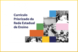 Banner para o Currículo Priorizado da Rede Estadual de Ensino